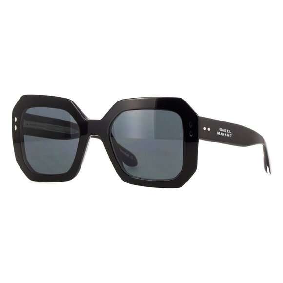 A1726Z New ISABEL MARANT Black Square IM0190/G/S 807IR Sunglasses Women - Picture 1 of 4